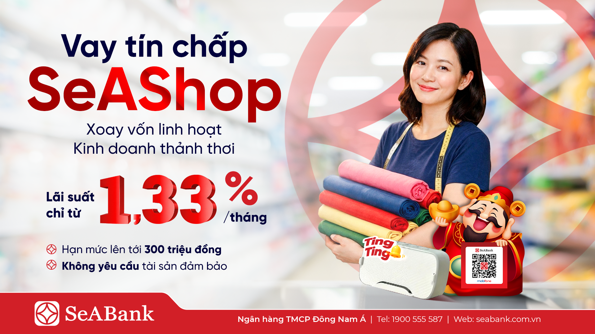 Boosting business households: Don't miss out on business opportunities due to a lack of capital.