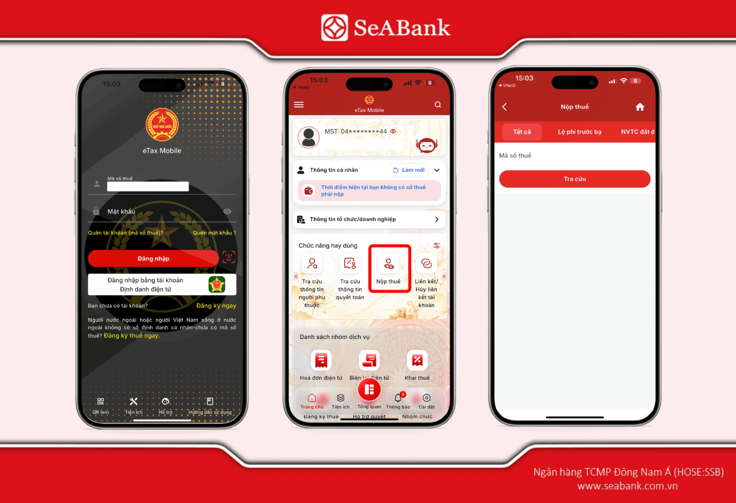Hộ kinh doanh có thể truy cập ứng dụng eTax Mobile để đóng thuế nhanh chóng, tiện lợi
