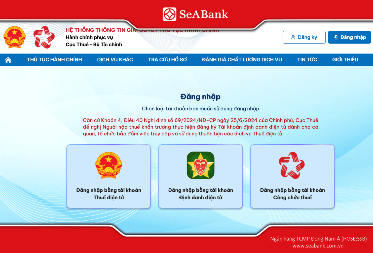 Hướng dẫn cách đóng thuế cho hộ kinh doanh online trên Cổng Dịch vụ công của Tổng cục Thuế