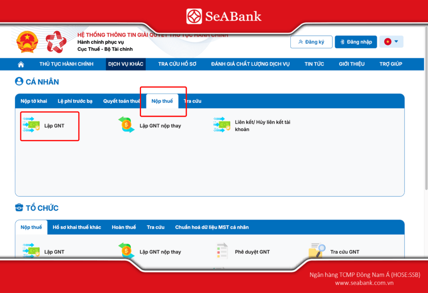Hướng dẫn cách đóng thuế cho hộ kinh doanh online trên Cổng Dịch vụ công của Tổng cục Thuế