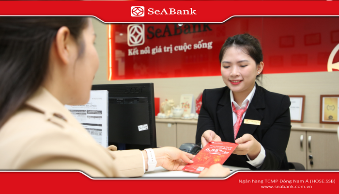 Quy trình gửi tiết kiệm tại SeABank rất đơn giản, nhanh chóng