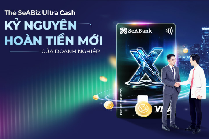 thẻ ghi nợ SeABiz Ultra Cash