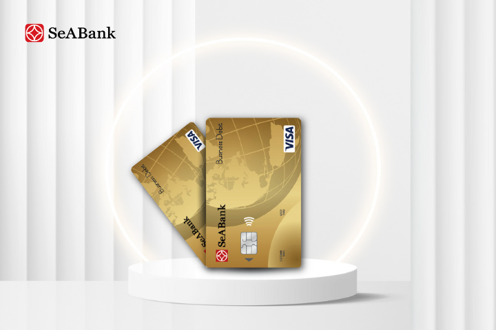 thẻ ghi nợ Visa Business Dedit Card