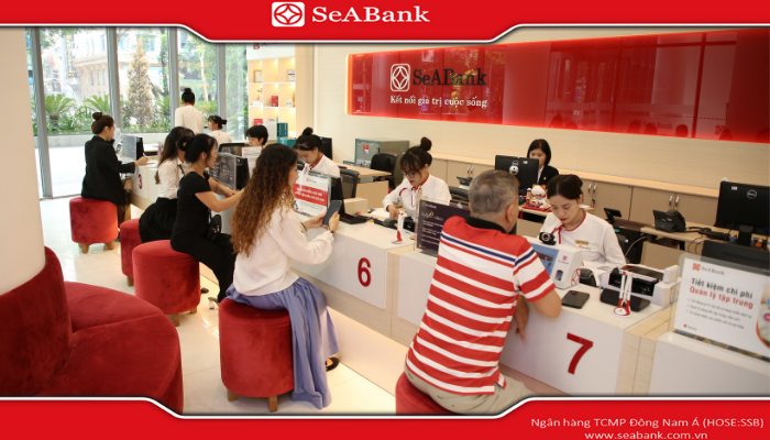 Khách hàng gửi tiết kiệm tại SeABank nhận được nhiều lợi ích