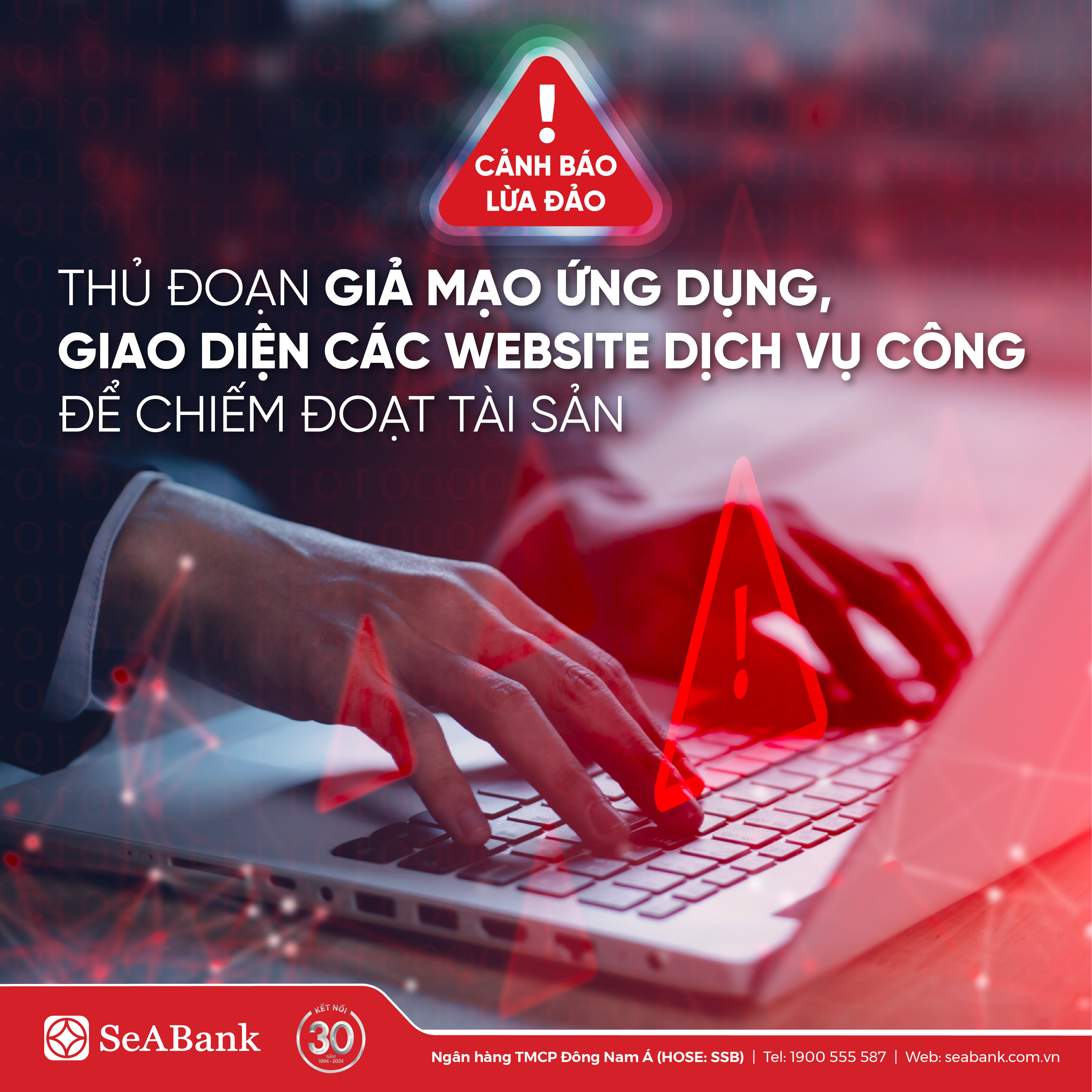 Cảnh báo lừa đảo