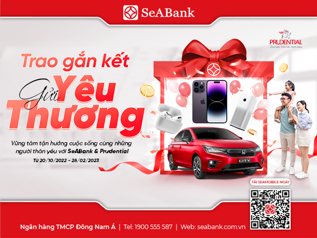 Trao gắn kết gửi yêu thương SeABank Prudential