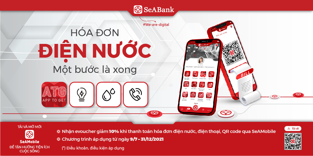 Dịch vụ thanh toán hóa đơn tiền điện online của SeABank