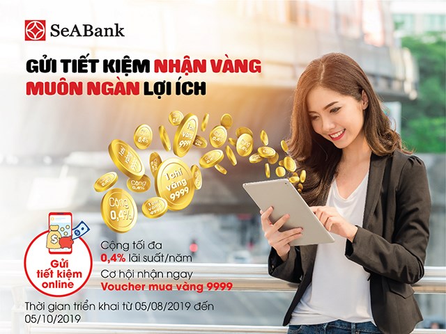 Gửi tiết kiệm online giúp bạn tối đa lợi ích nhận được từ khoản tiền “nhàn rỗi”