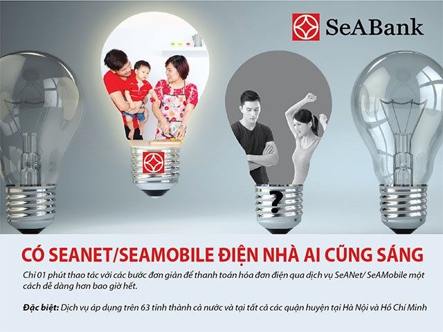 Với Internet Banking hoặc Mobile Banking, bạn sẽ giảm nỗi lo và sự tất bật khi đến kỳ thanh toán tiền điện