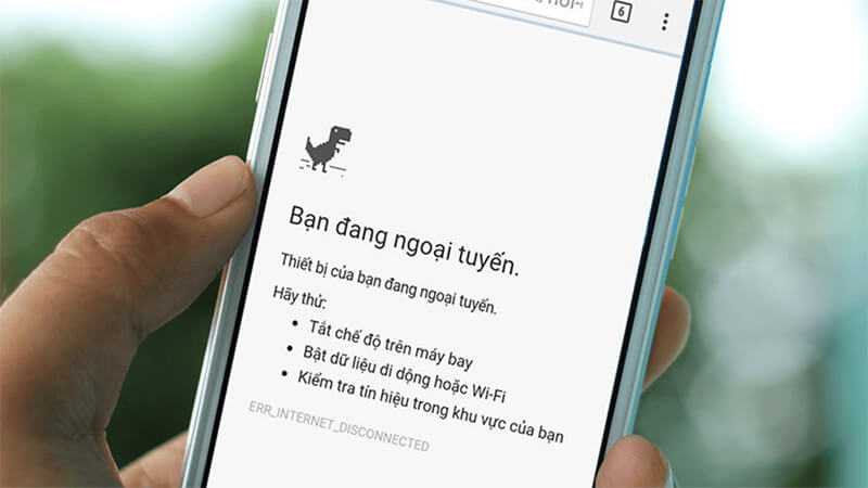 Bạn không thể thực hiện gửi tiết kiệm online nếu thiết bị điện tử không có kết nối Internet.