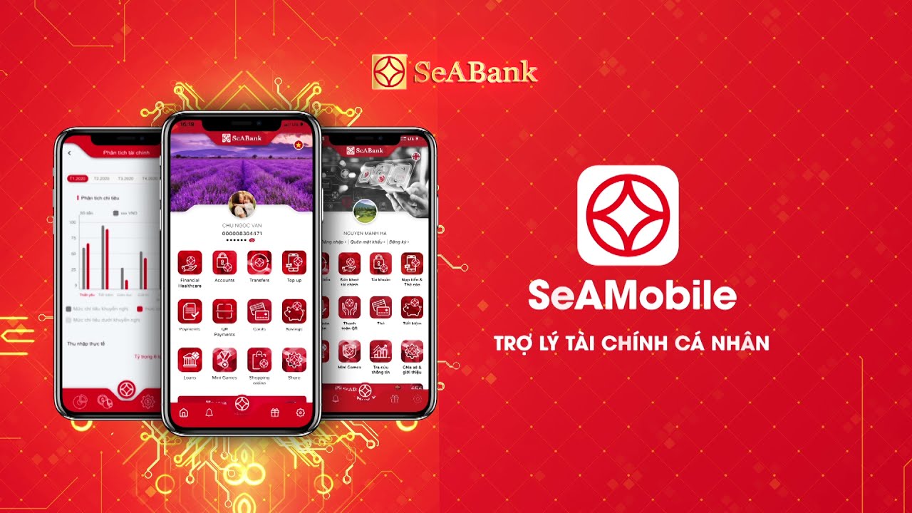 SeAMobile - Ngân hàng số thông minh, mang lại cho khách hàng nhiều trải nghiệm tiện ích
