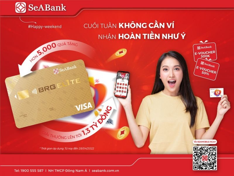 Thanh toán online tiện lợi, an toàn với thẻ ATM/thẻ tín dụng của Ngân hàng SeABank